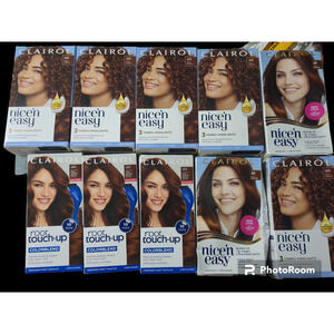 10 #4r Clairol dark auburn hair color dye root touch up #1070